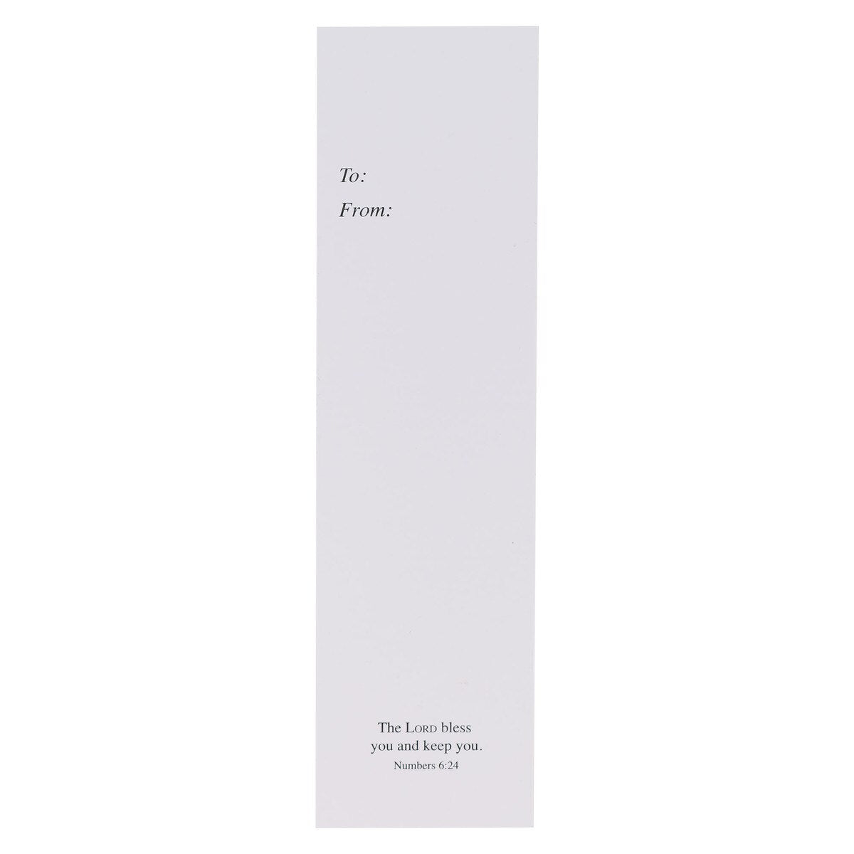 The Lord Bless You and Keep You Sunday School/Teacher Bookmark Set - Numbers 6:24-25