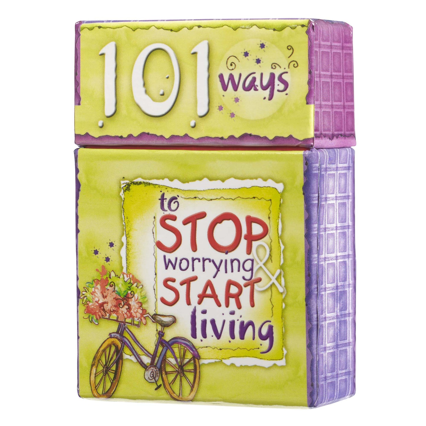 101 Ways to Stop Worrying & Start Living Box of Blessings