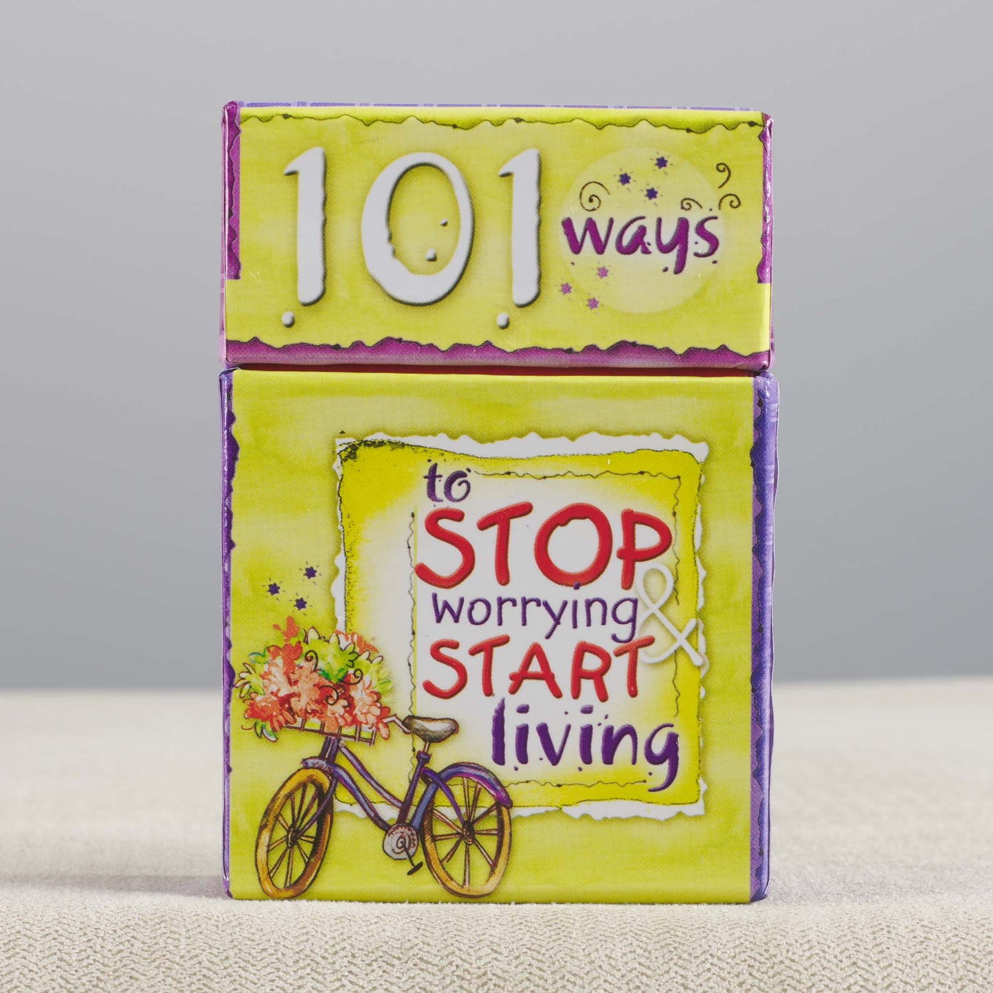 101 Ways to Stop Worrying & Start Living Box of Blessings