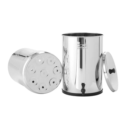 Crown Berkey gravity water filter with stainless steel chambers