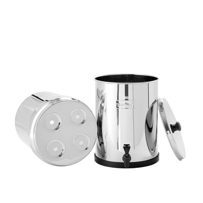 Royal Berkey gravity water filter with stainless steel chambers