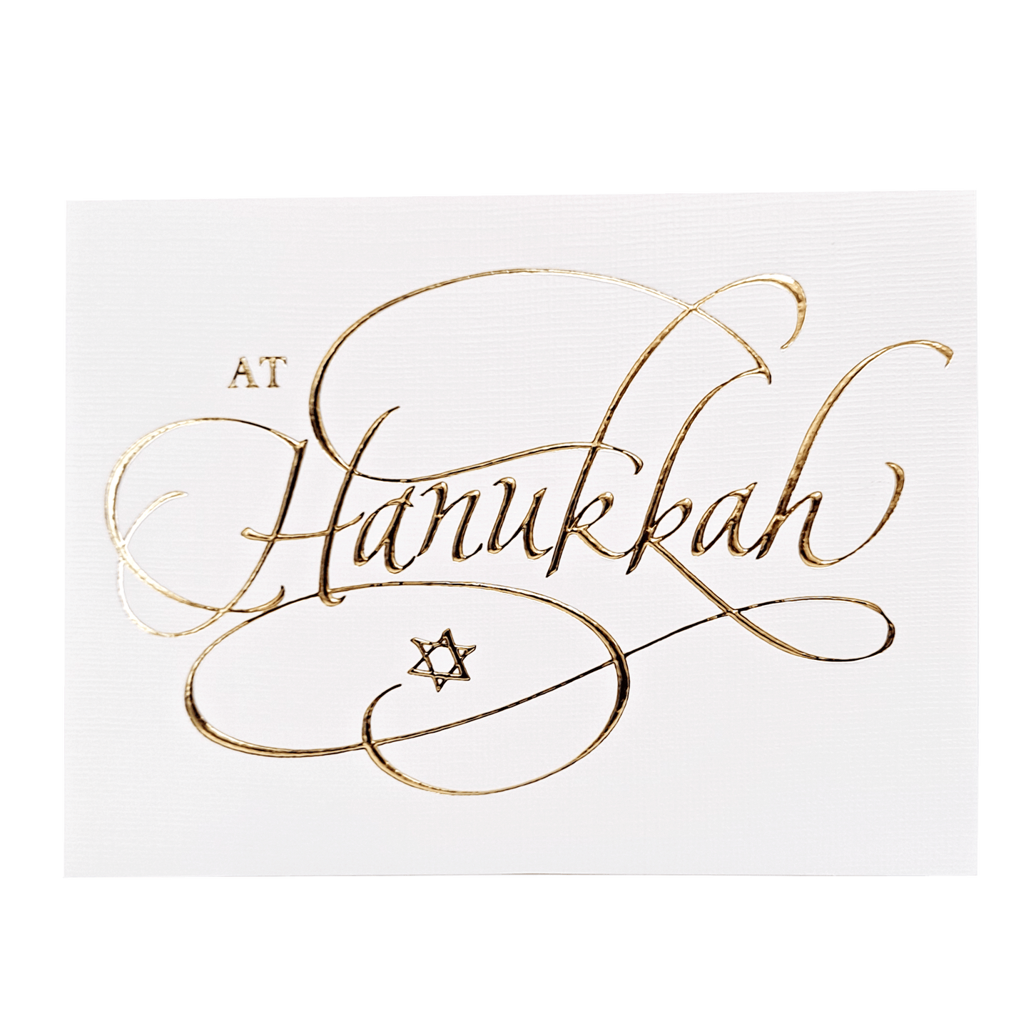 At Hanukkah Card