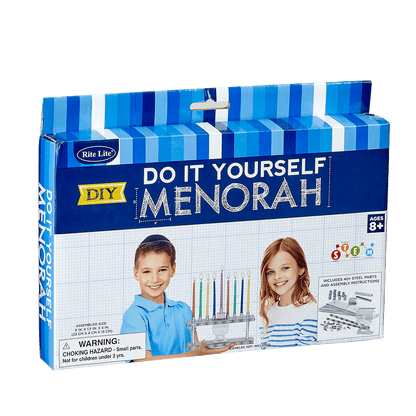 D-I-Y Menorah Kit - (Chanukiah)