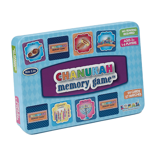 Chanukah Memory Game in Collectible Tin