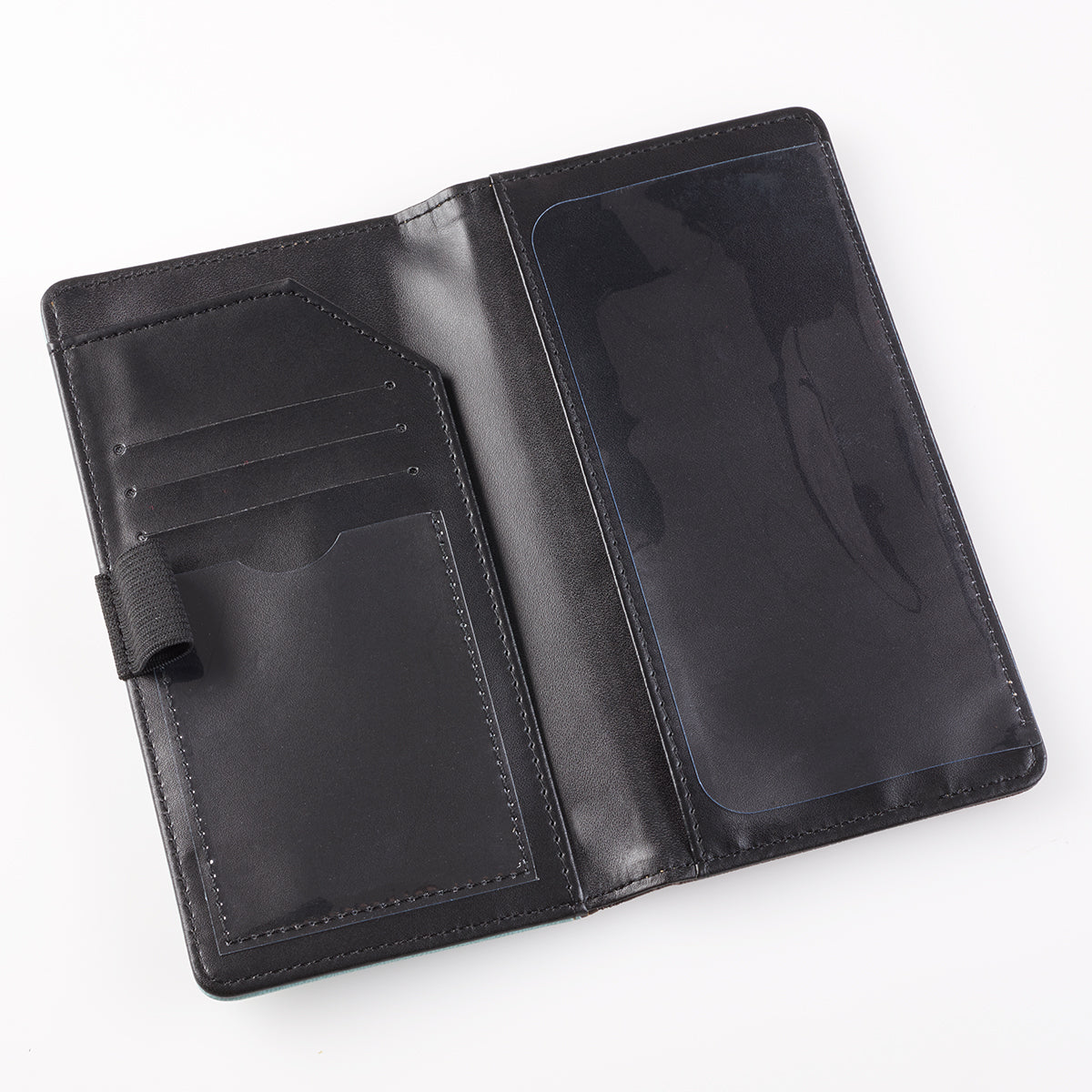 Blessed Blue Faux Leather Checkbook Wallet - Luke 1:45