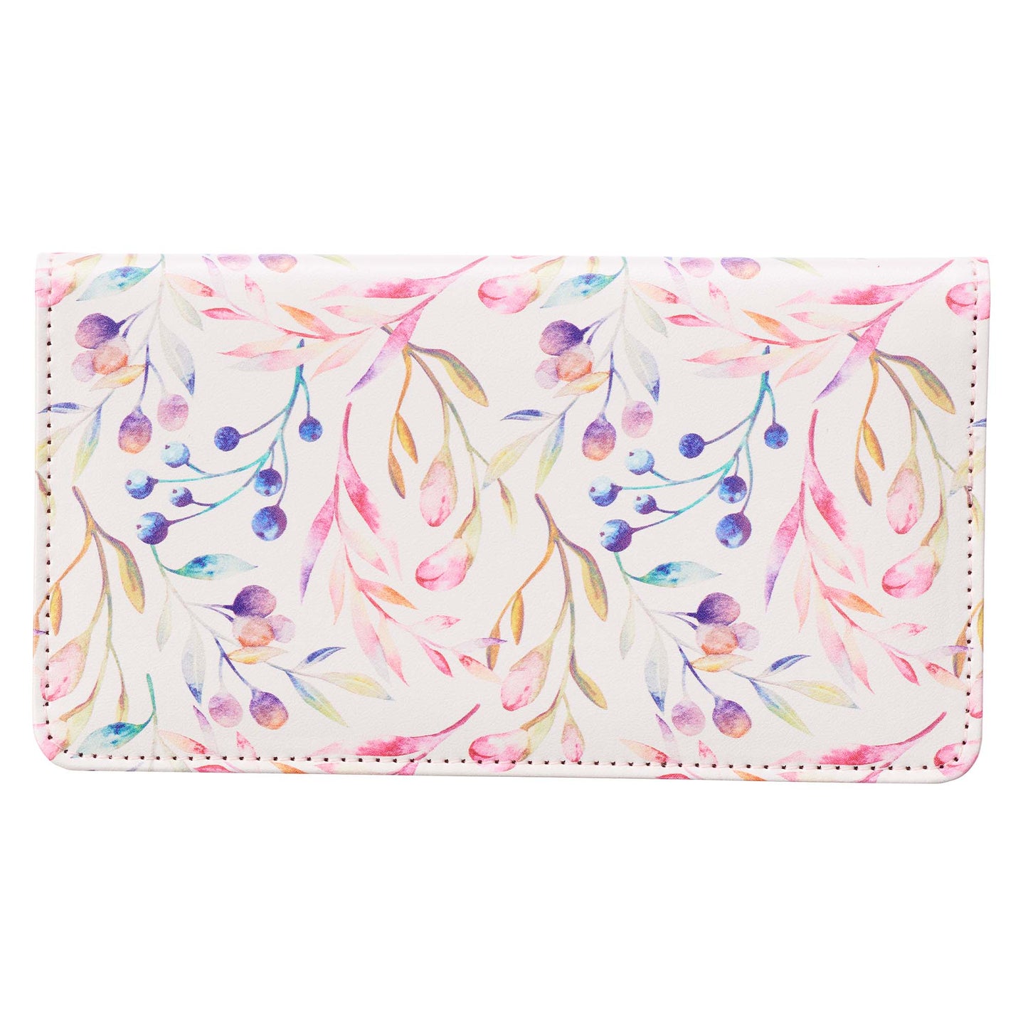 I Am With You Always Faux Leather Checkbook Cover - Matthew 28:20