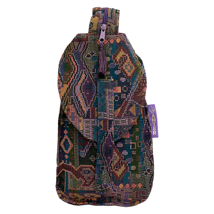 Nozhat Backpack Purse - Mulberry Mosaic Tribal