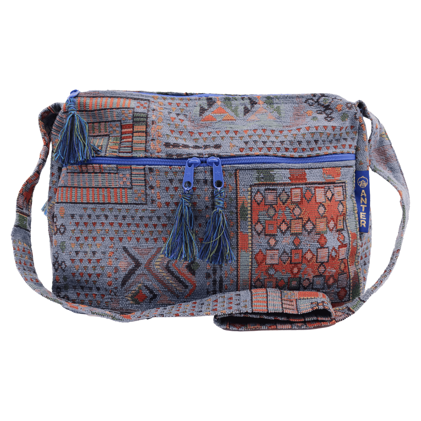 Nava Purse Large with Tassel- Handcrafted - (Various Patterns)