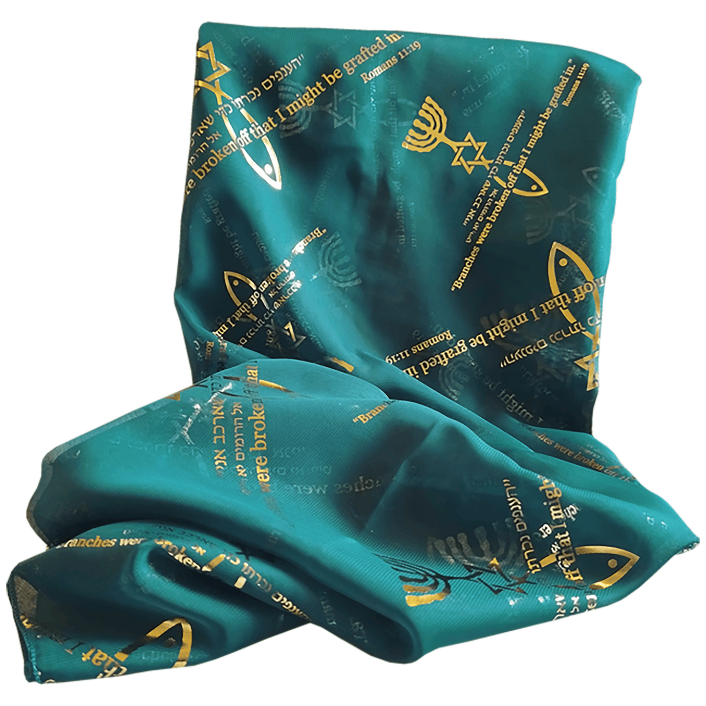 Grafted-In Scripture Scarf