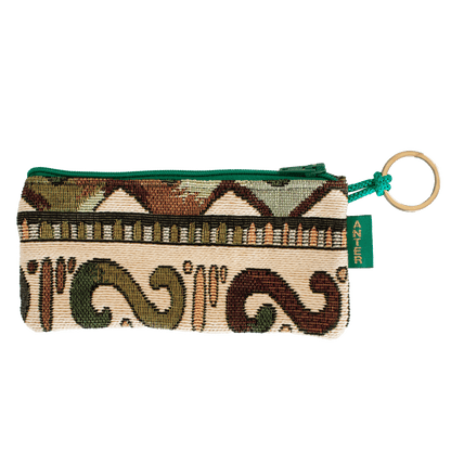 Oblong Change Purse Keychain