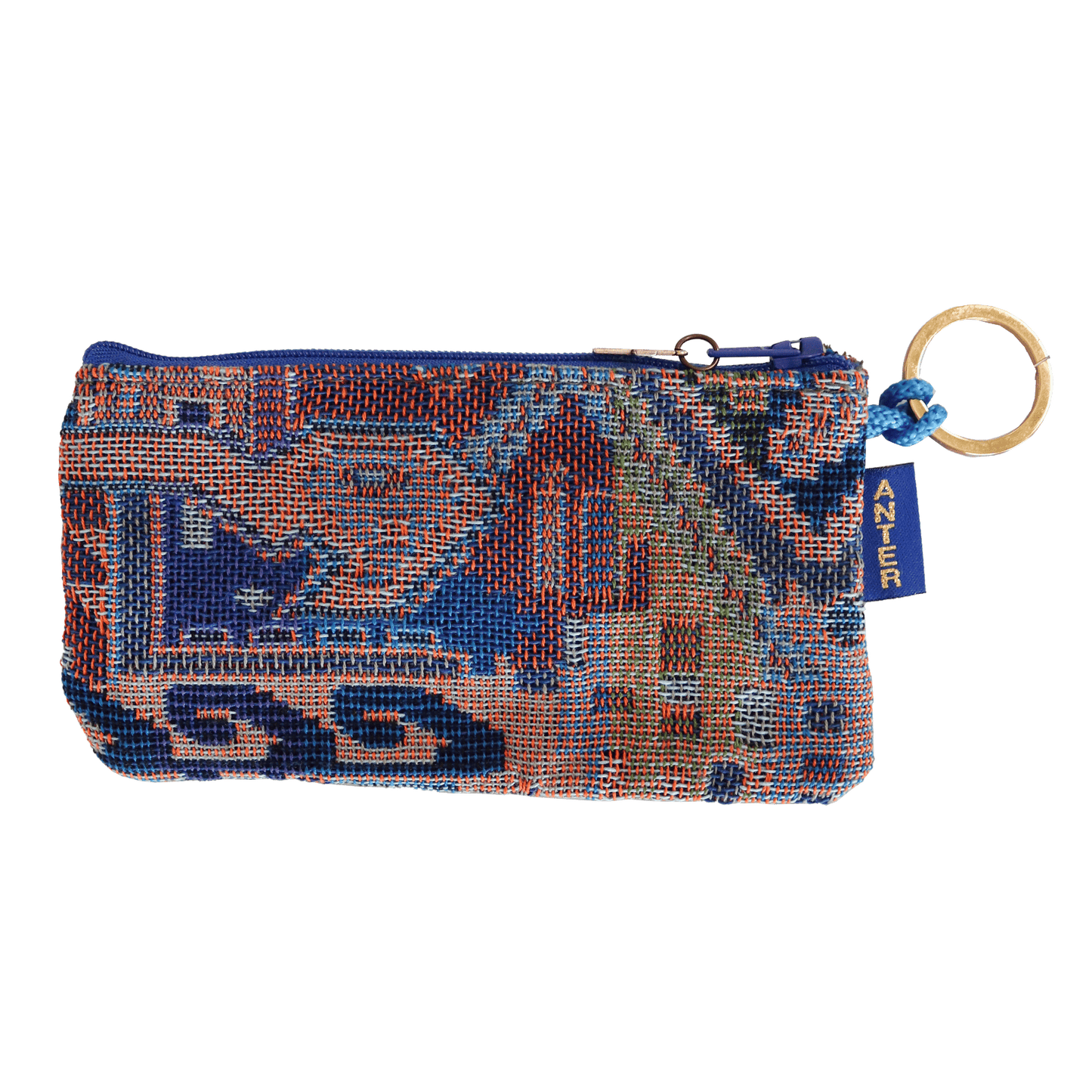 Oblong Change Purse Keychain