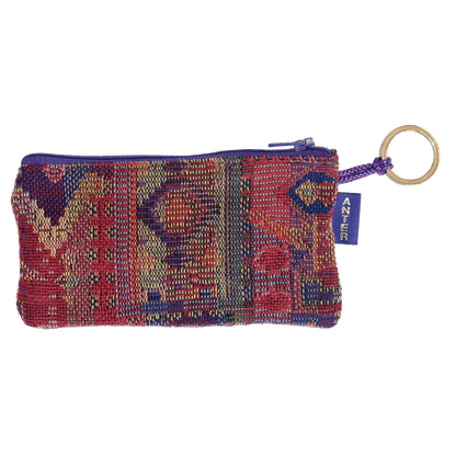 Oblong Change Purse Keychain