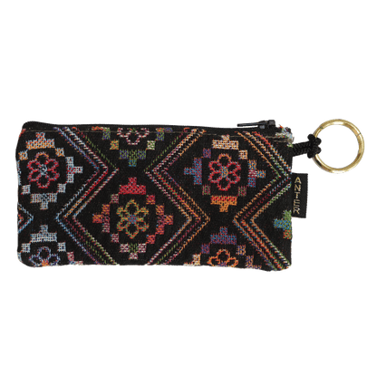 Oblong Change Purse Keychain