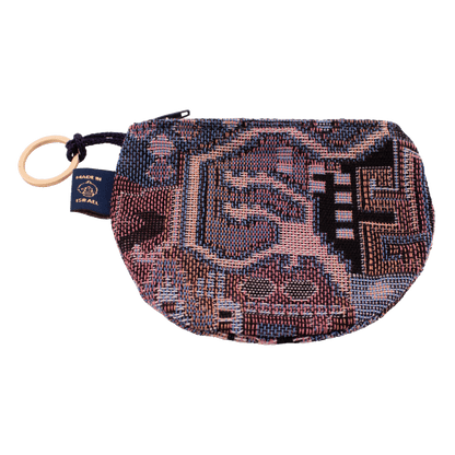 Half Moon Keychain Purse