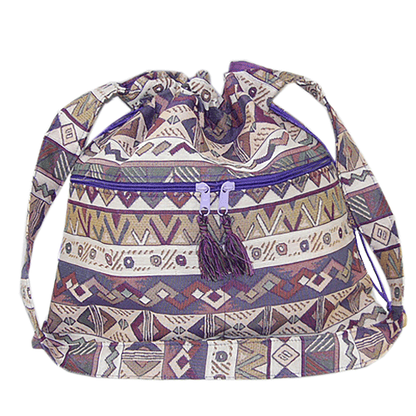 Mirvat Purse with Tassels - Large (Various Patterns)