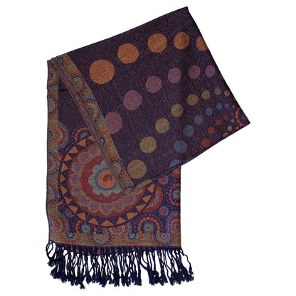 Geo Floral Scarf (Various Colors)