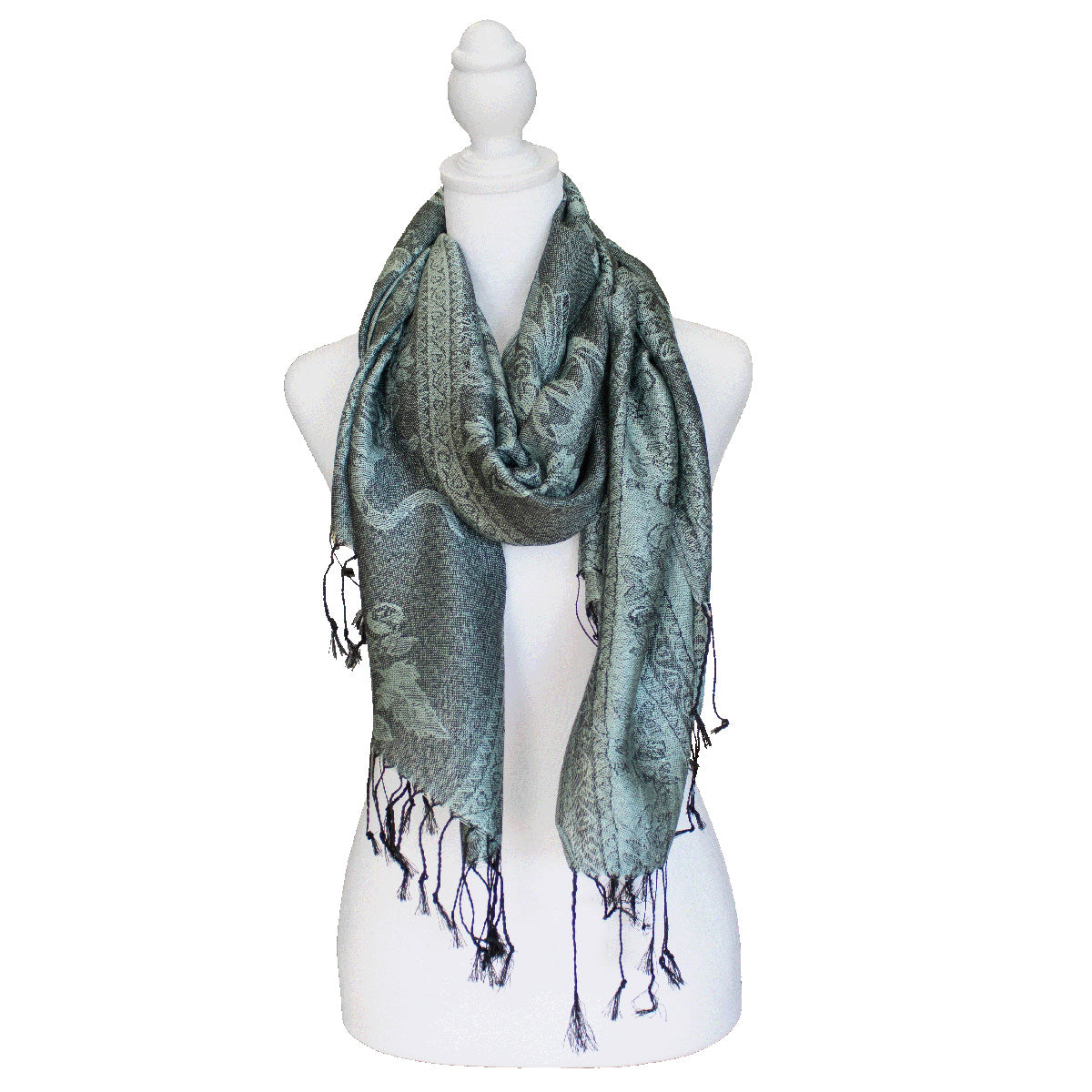 Rose Floral Scarf (Various Colors)