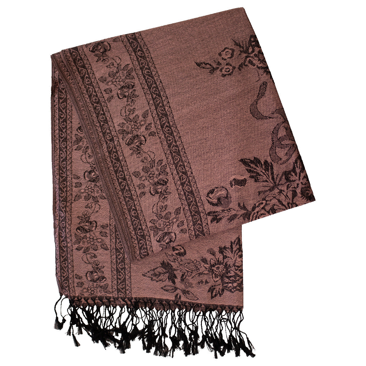 Rose Floral Scarf (Various Colors)