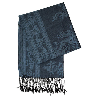 Rose Floral Scarf (Various Colors)