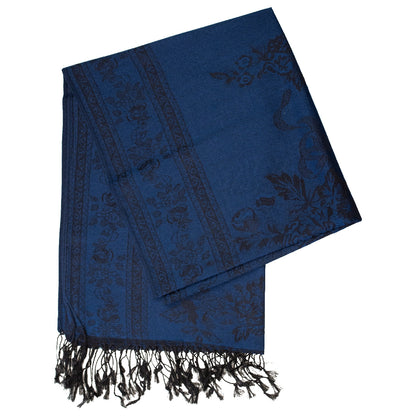 Rose Floral Scarf (Various Colors)