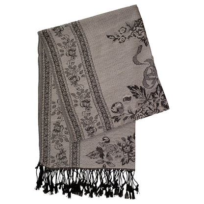 Rose Floral Scarf (Various Colors)