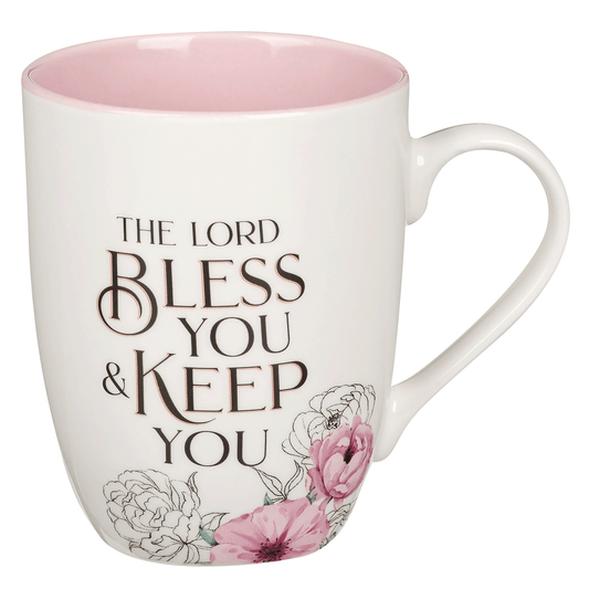 Bless You And Keep You Ceramic Mug
