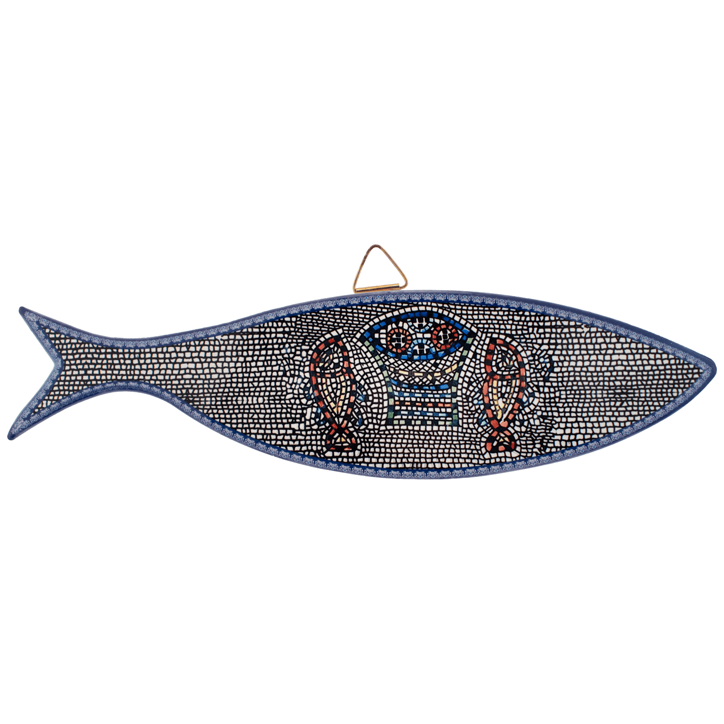 Armenian Ceramic Fish Wall Hanging