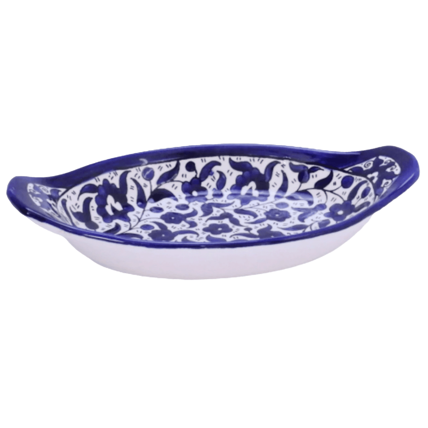 Armenian Ceramic Oval Serving Dish - L (Various Designs)