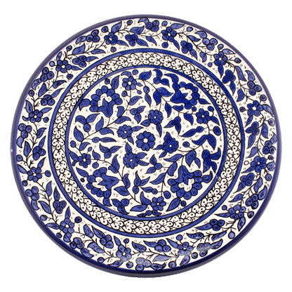 Blue Floral Armenian plate