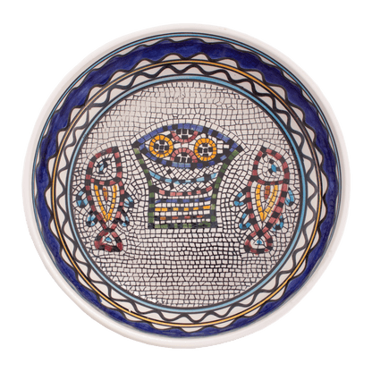 Armenian Ceramic Serving Dish - Large Tabgha B