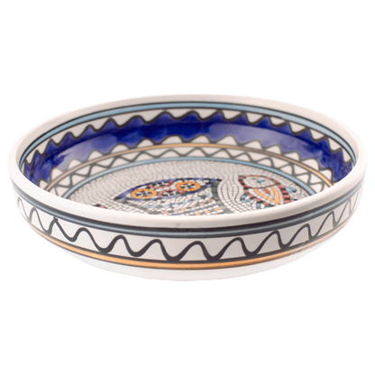 Armenian Ceramic Serving Dish - Large Tabgha A