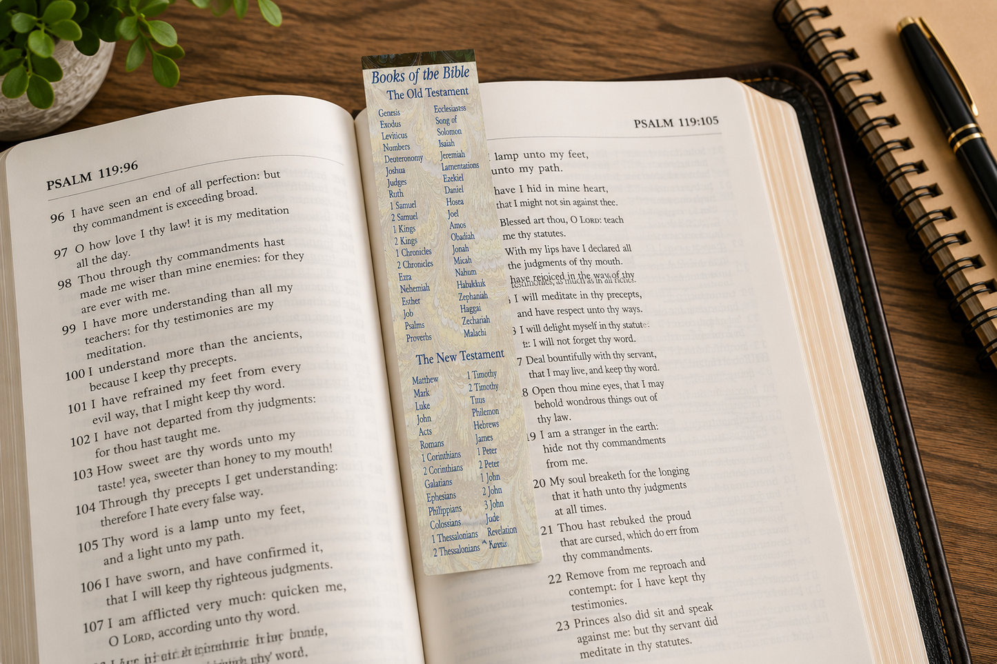 Books of the Bible Bookmark