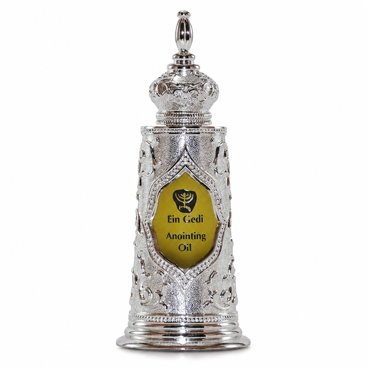 Ein Gedi silver decorative anointing oil 27ml from Israel