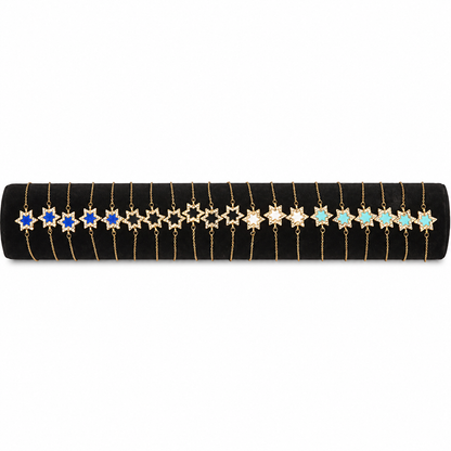 Star of David Chain Bracelet