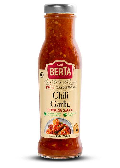 Aunt Berta's Chilli Garlic Cooking Sauce