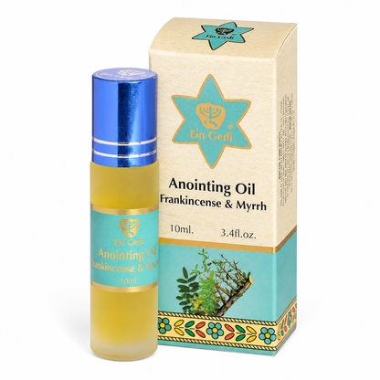 Ein Gedi Frankincense and Myrrh anointing oil roll-on 10ml from Israel