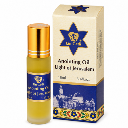 Ein Gedi Light of Jerusalem anointing oil roll-on 10ml from Israel