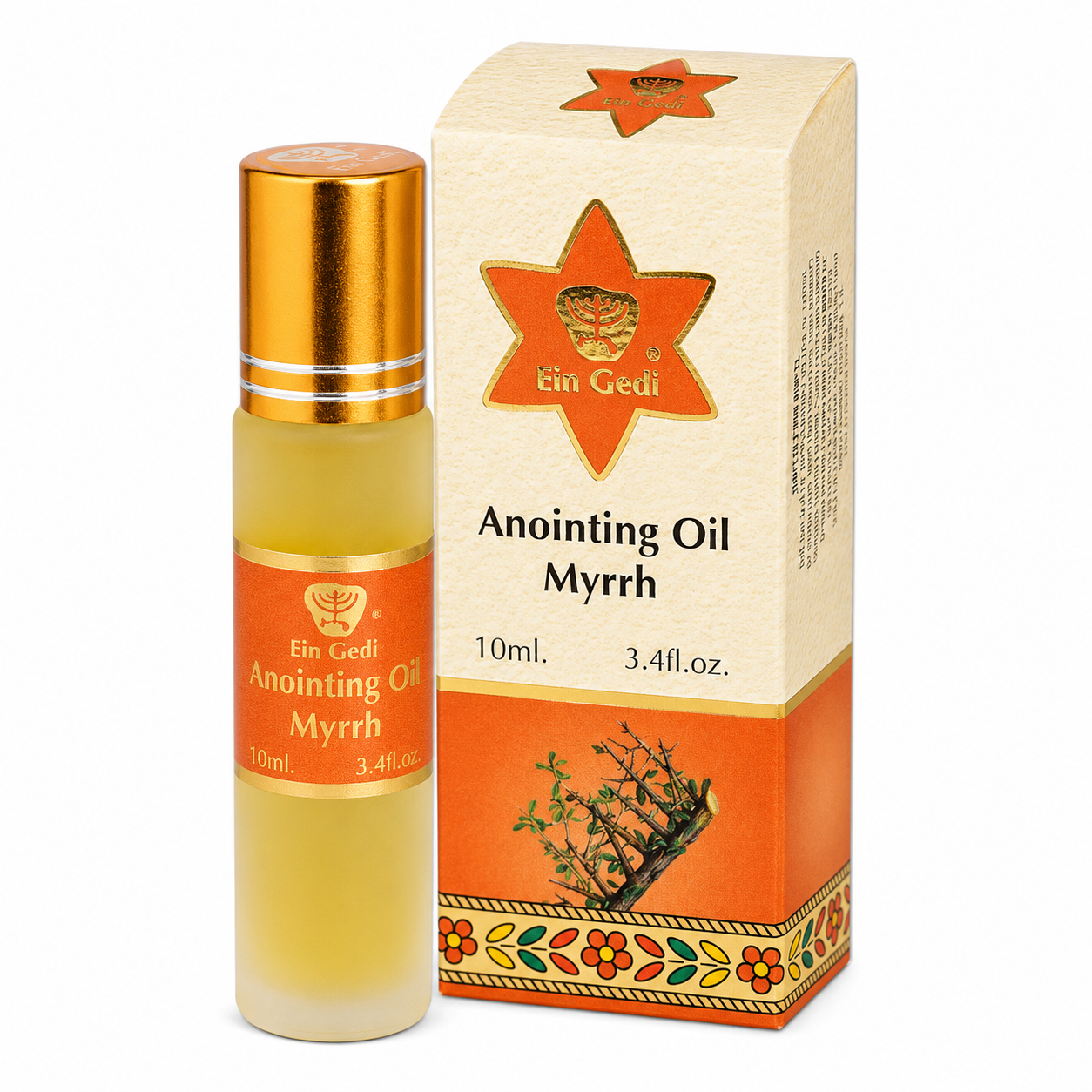 Ein Gedi Myrrh anointing oil roll-on 10ml from Israel
