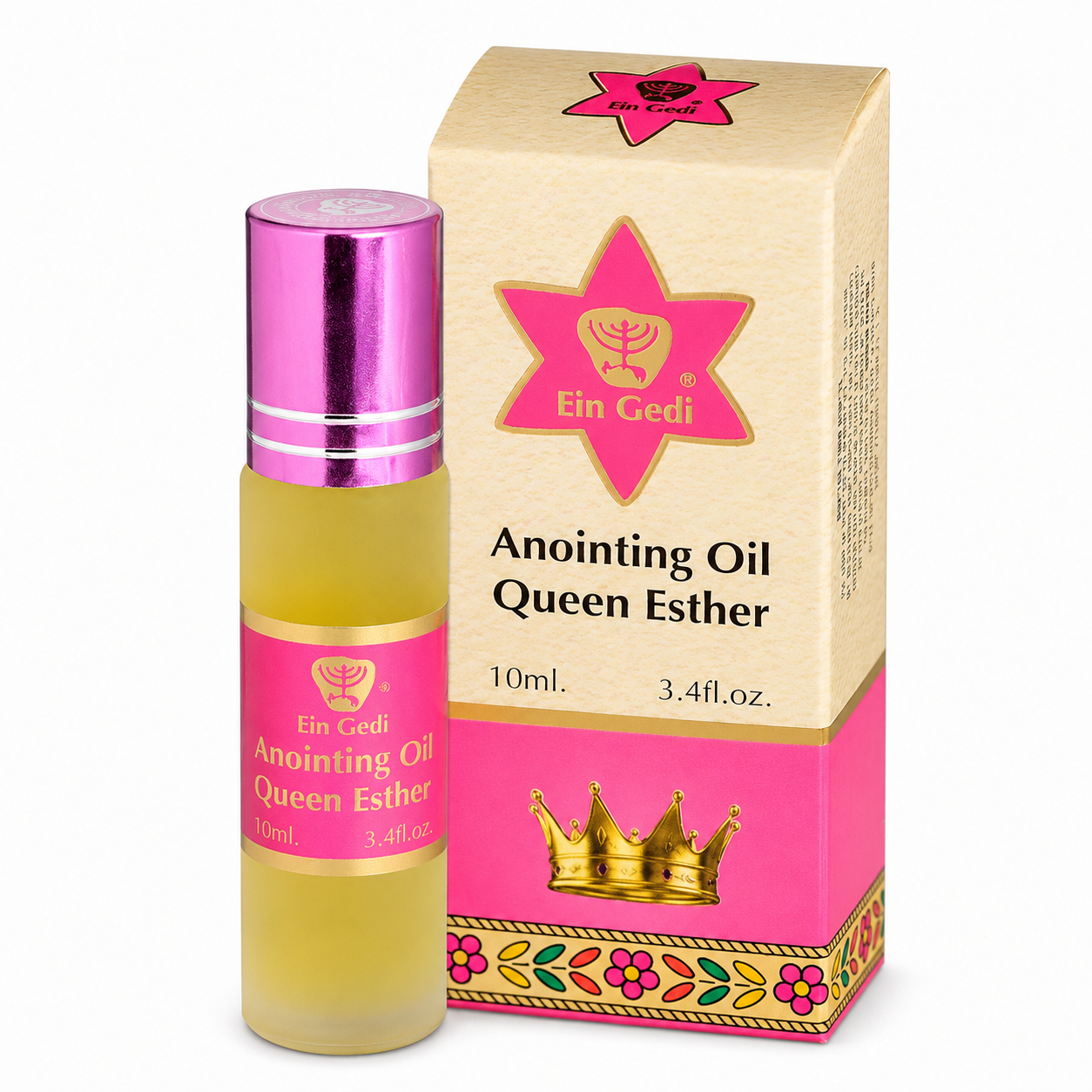 Ein Gedi Queen Esther anointing oil roll-on 10ml from Israel