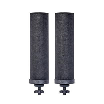 Genuine Black Berkey replacement filters with washers and wing nuts