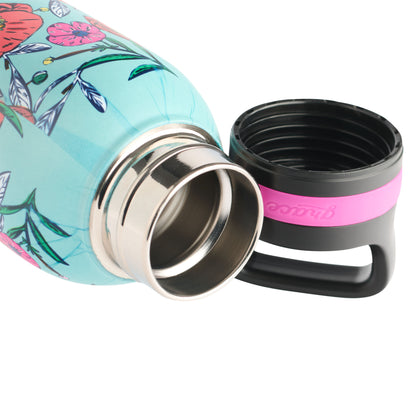 His Grace Stainless Steel Water Bottle - 2 Corinthians 12:9