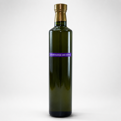 Ein Gedi Frankincense and Myrrh anointing oil 500ml glass bottle