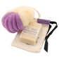 Lavender/Oatmeal Milk Soap & Purple Mesh Sponge Set
