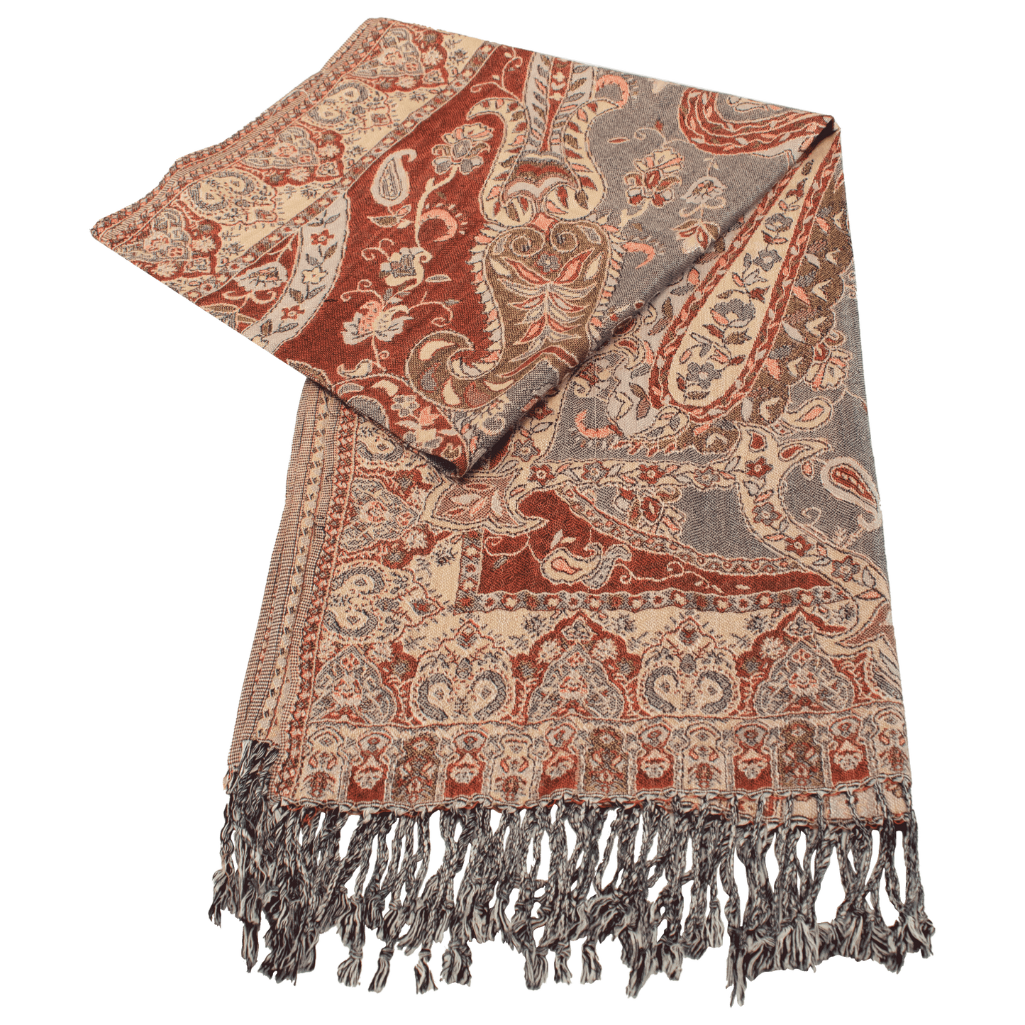 Rose of Sharon Perfume & Floral Paisley Scarf Set