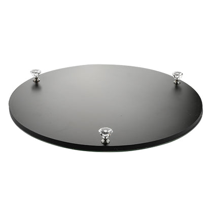 Glass Passover Seder Tray with 6 Bowls