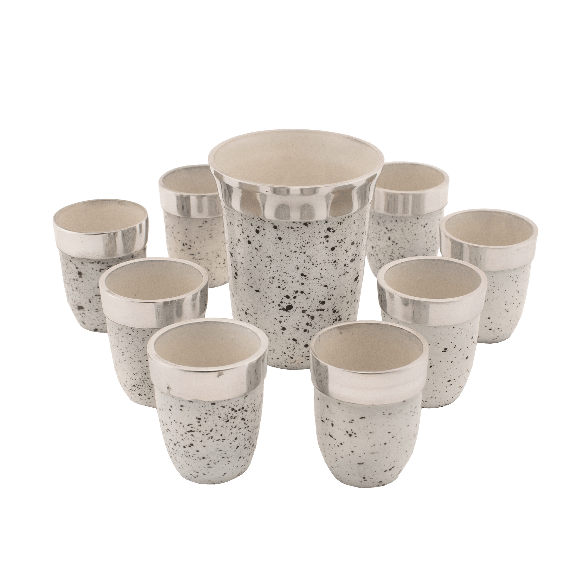 Enameled Kiddush cups