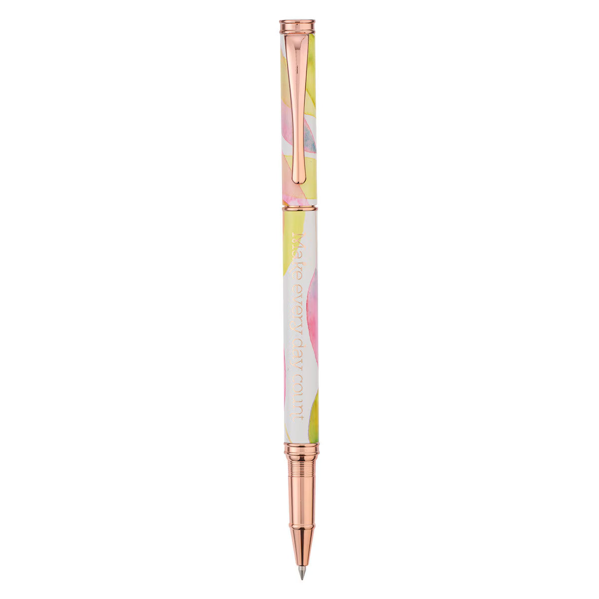 Make Every Day Count Citrus Leaves Gift Pen
