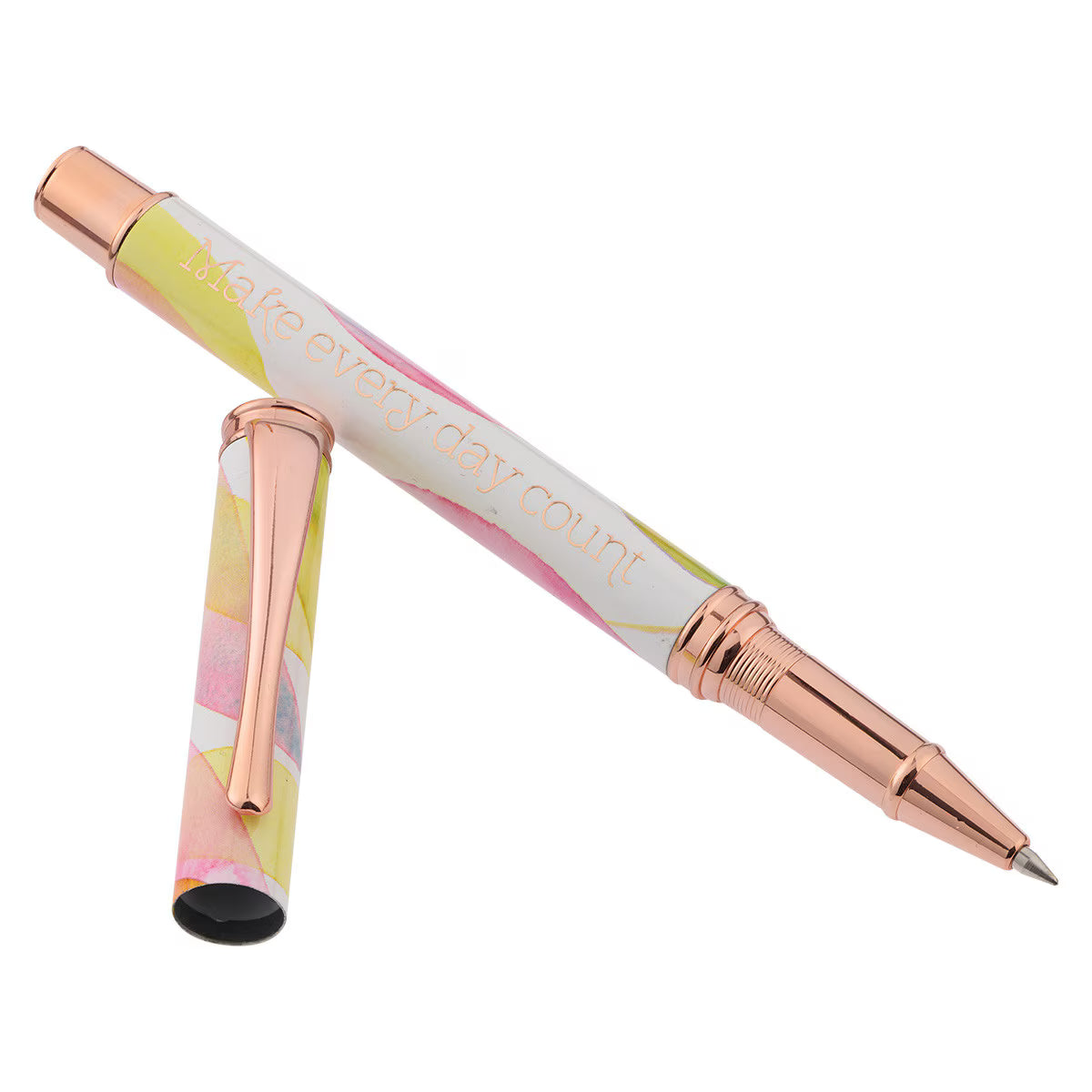 Make Every Day Count Citrus Leaves Gift Pen