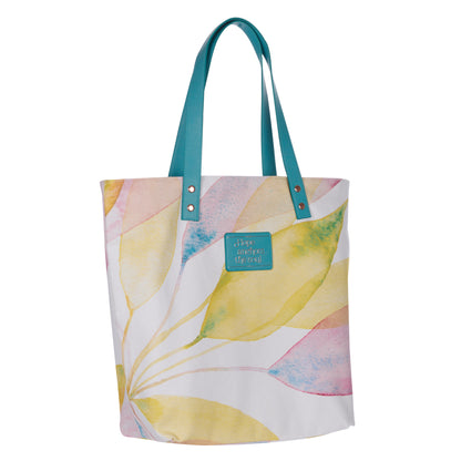 Hope Anchors The Soul Citrus Leaves Tote Bag