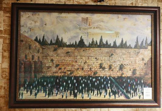 Wailing Wall - New Jerusalem by Benny Rozen